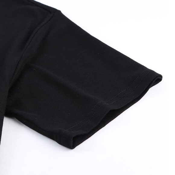 WAKE UP DRINK COFFEE KICK ASS BLACK MULTI T-SHIRT SIZE 1X - Picture 7 of 9